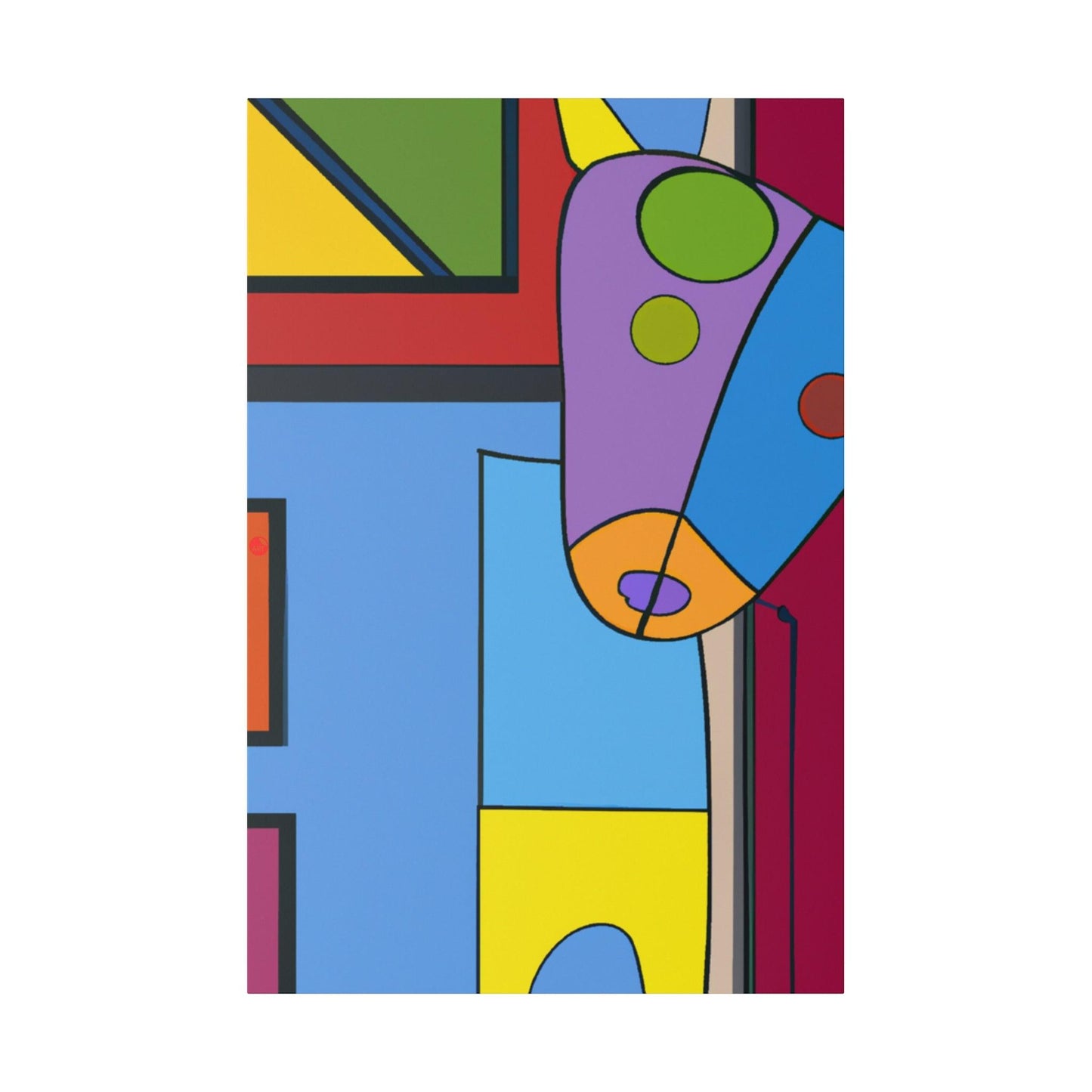 Canvas #3821B - PoshWhimsy