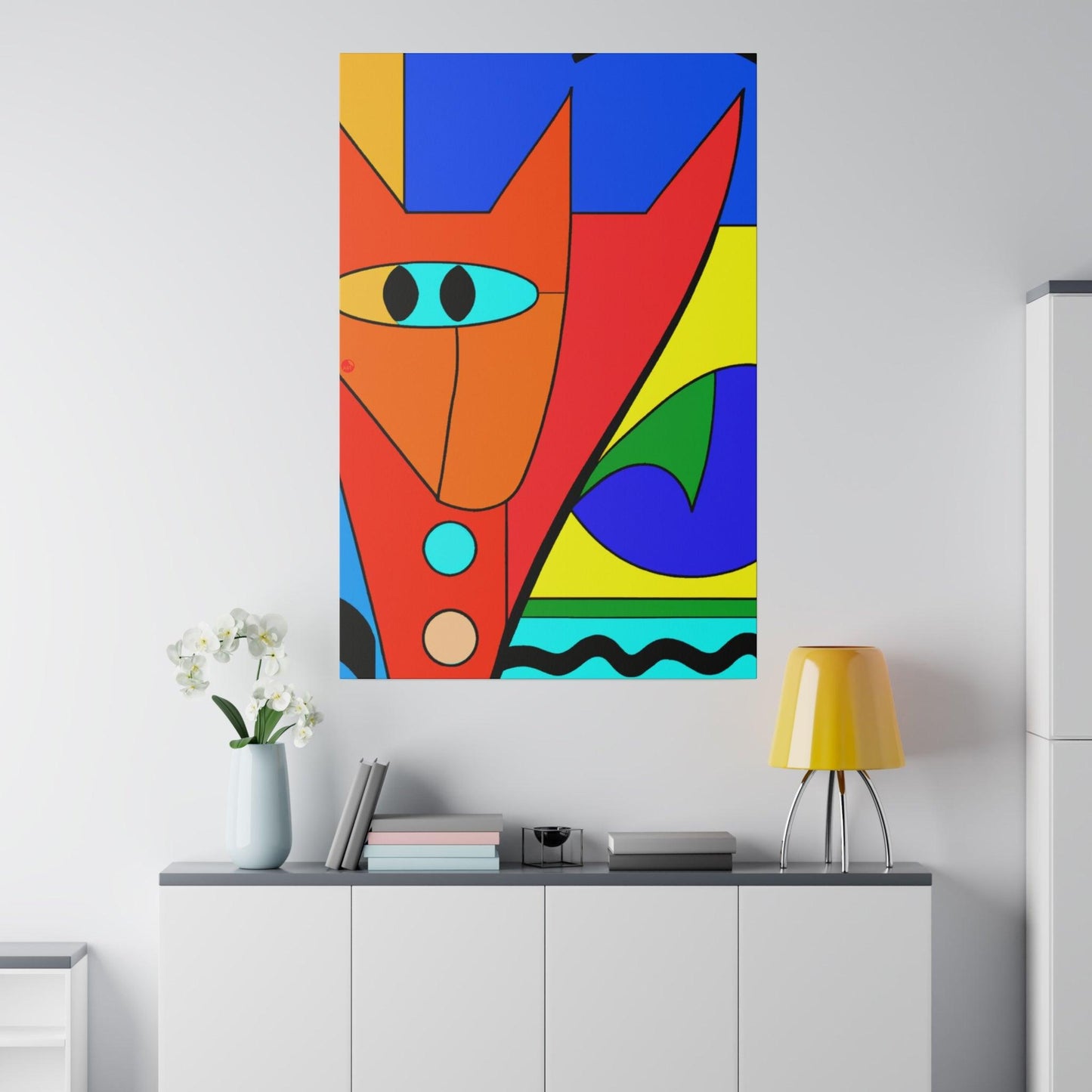 Canvas #3684Q - PoshWhimsy