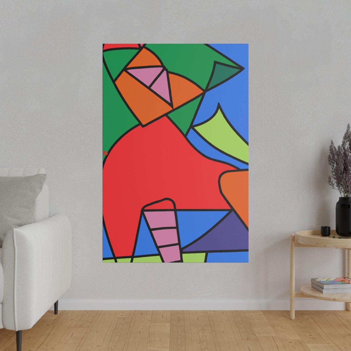 Canvas #3928Q - PoshWhimsy