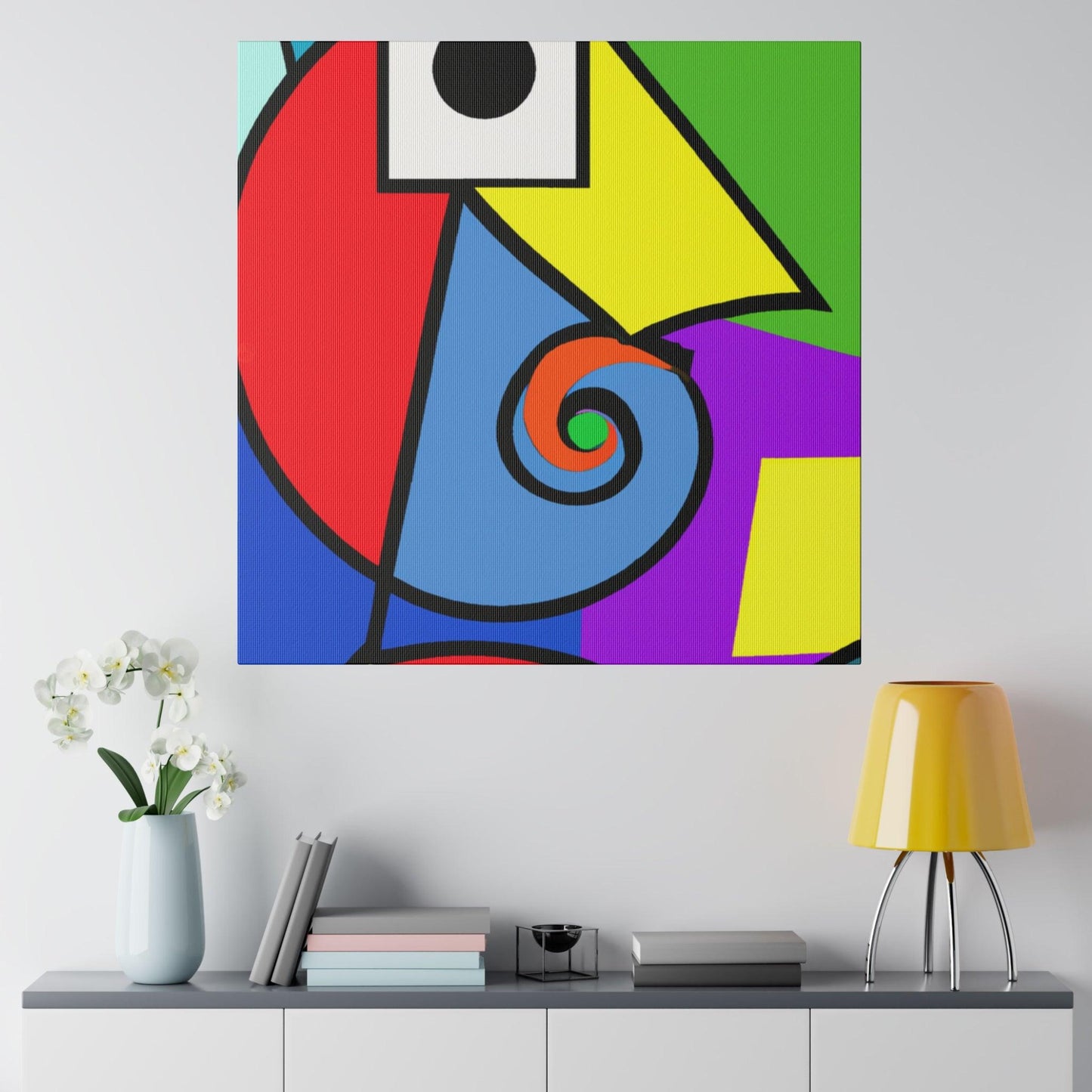 Canvas #6394m - PoshWhimsy