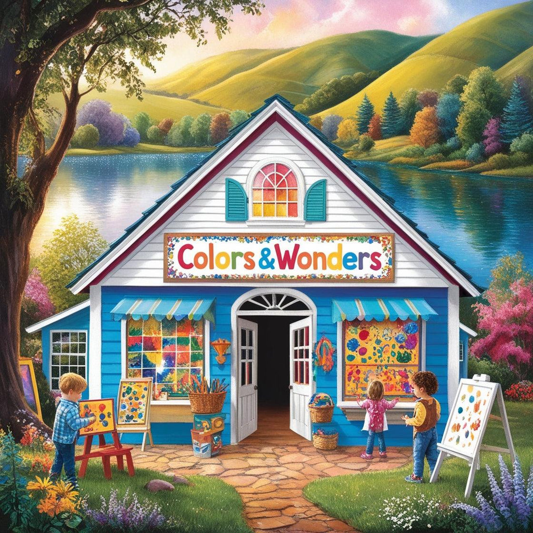 PoshWhimsy Short Stories: The Magical Discovery of Colors & Wonders - PoshWhimsy