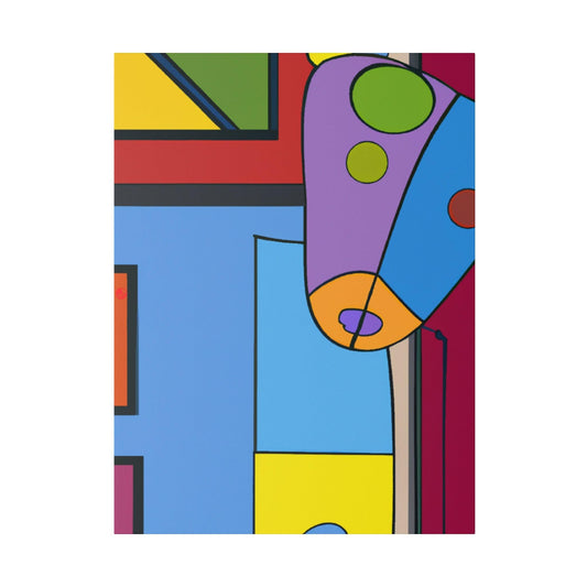 Canvas #3821B - PoshWhimsy